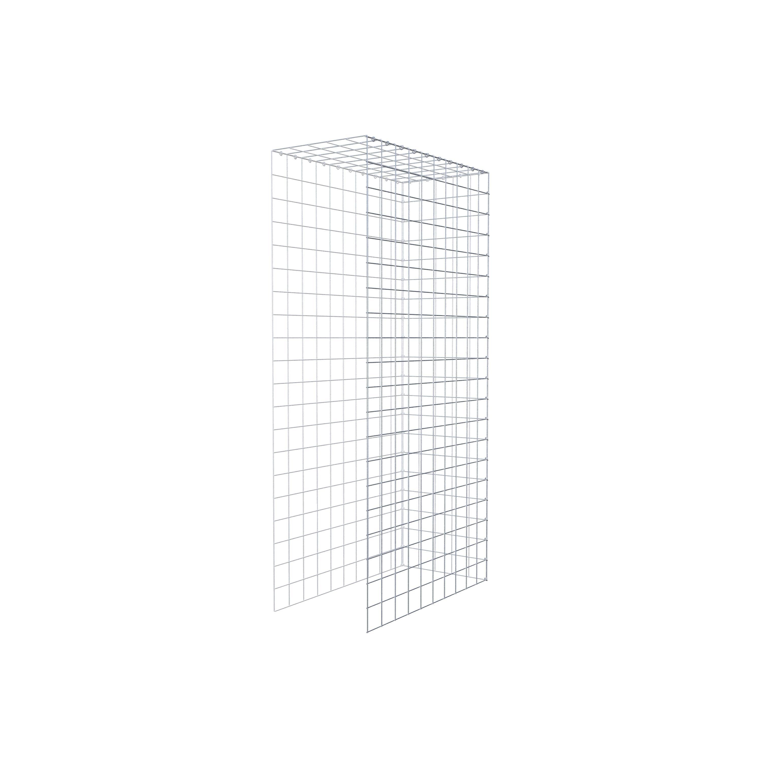 Add-on schanskorf type 4 200 cm x 100 cm x 50 cm (L x H x D), maaswijdte 10 cm x 10 cm, C-ring