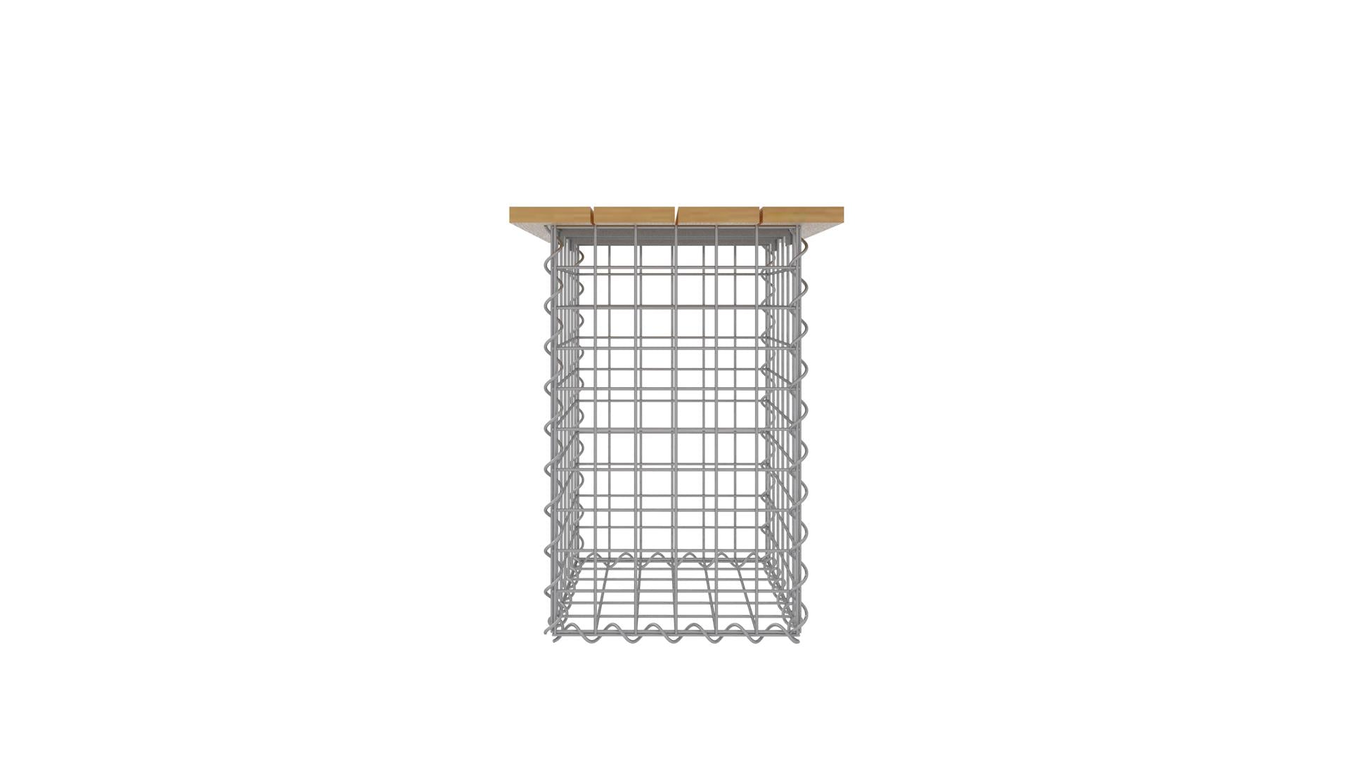 Tabouret Spirale MW 5 x 5 TEAK