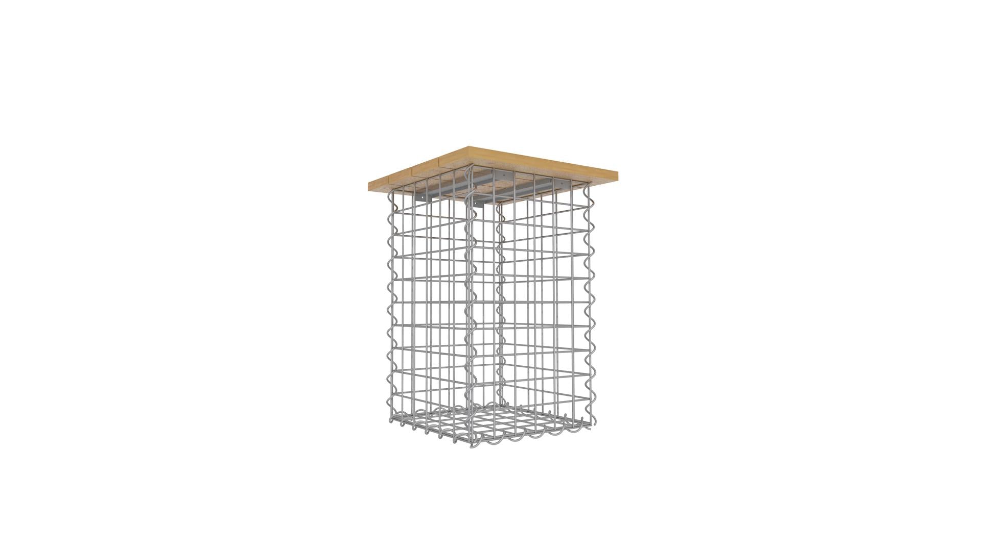 Tabouret Spirale MW 5 x 5 TEAK