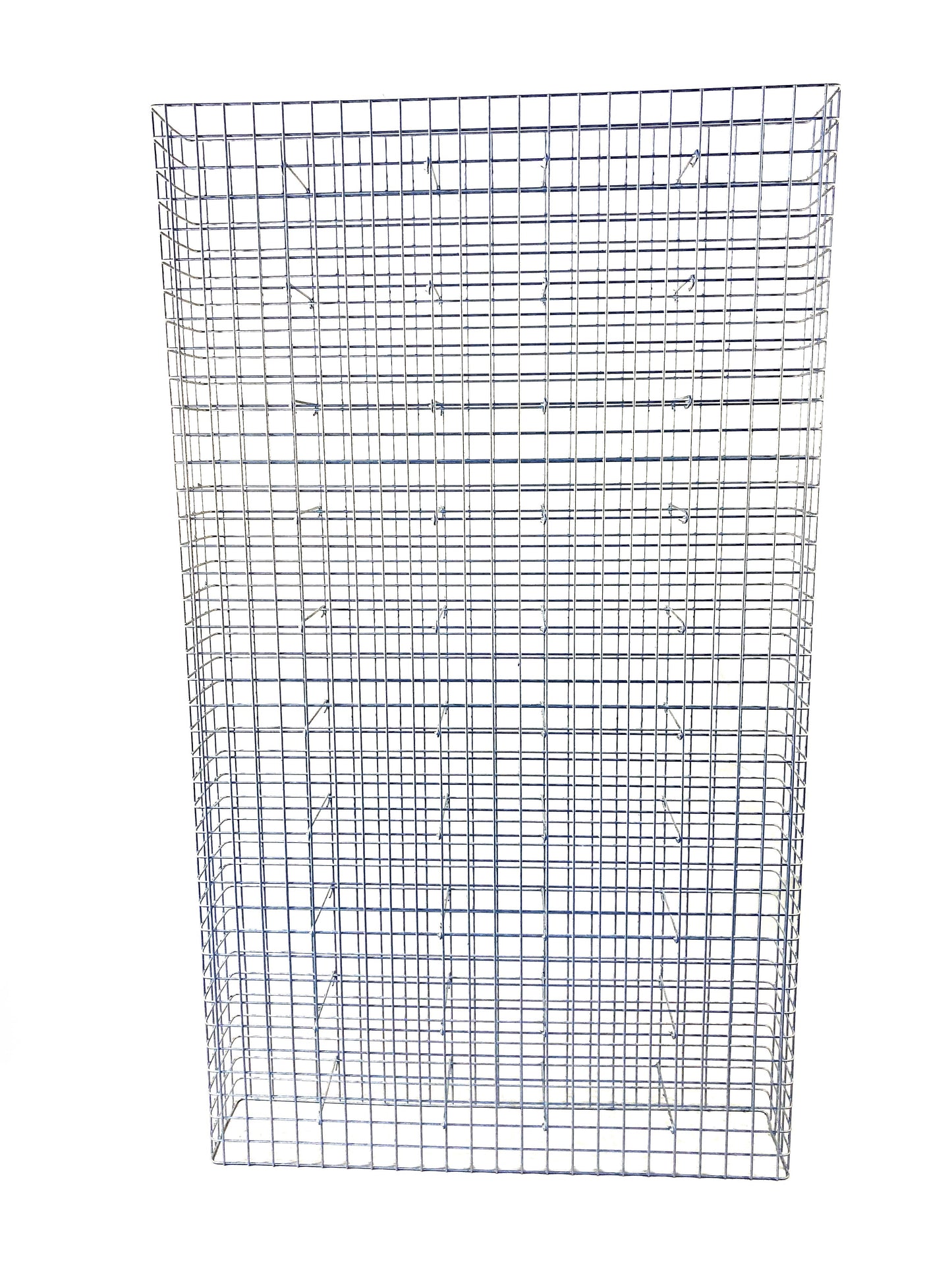 Gabion varmgalvaniseret 117 cm x 200 cm x 22 cm, maskestørrelse 5 cm x 5 cm, fuldsvejset