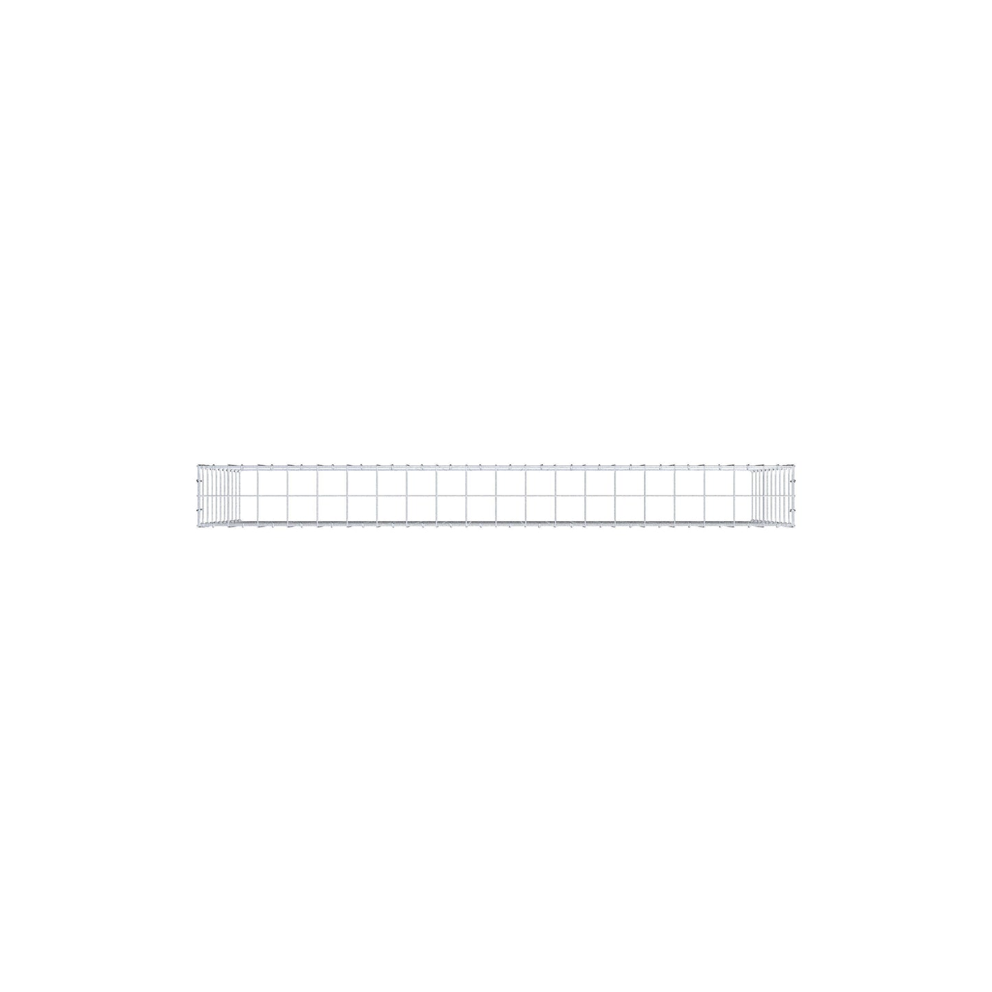 Opzetpaal type 3 200 cm x 100 cm x 20 cm (L x H x D), maaswijdte 10 cm x 10 cm, C-ring