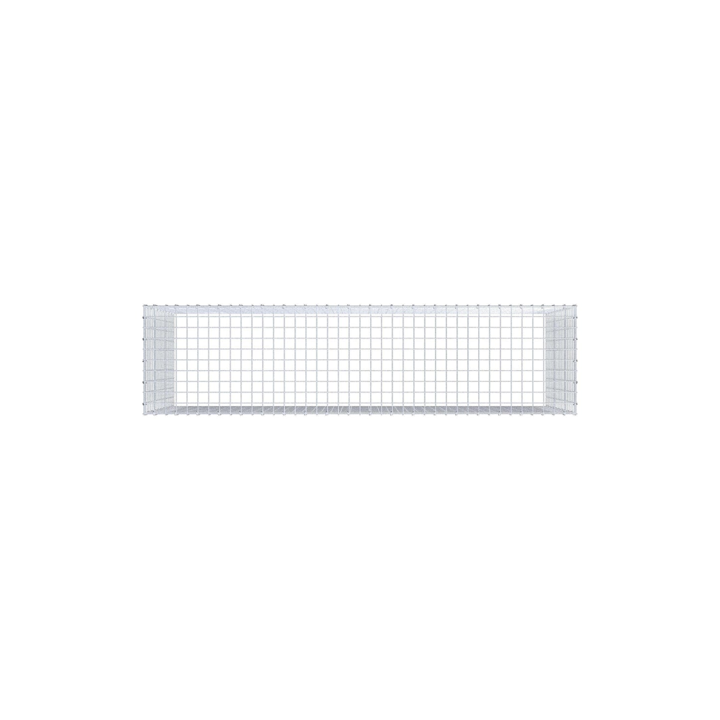 Anbaugabione Typ 3 200 cm x 100 cm x 50 cm (L x H x T), Maschenweite 5 cm x 5 cm, C-Ring