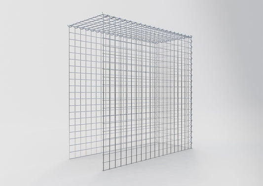 Gavión complementario tipo 4 100 cm x 100 cm x 40 cm (L x A x P), malla 5 cm x 5 cm, espiral