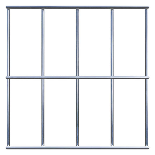 Grille décorative / treillis (matériel de montage inclus) Mailles 5 x 10 cm