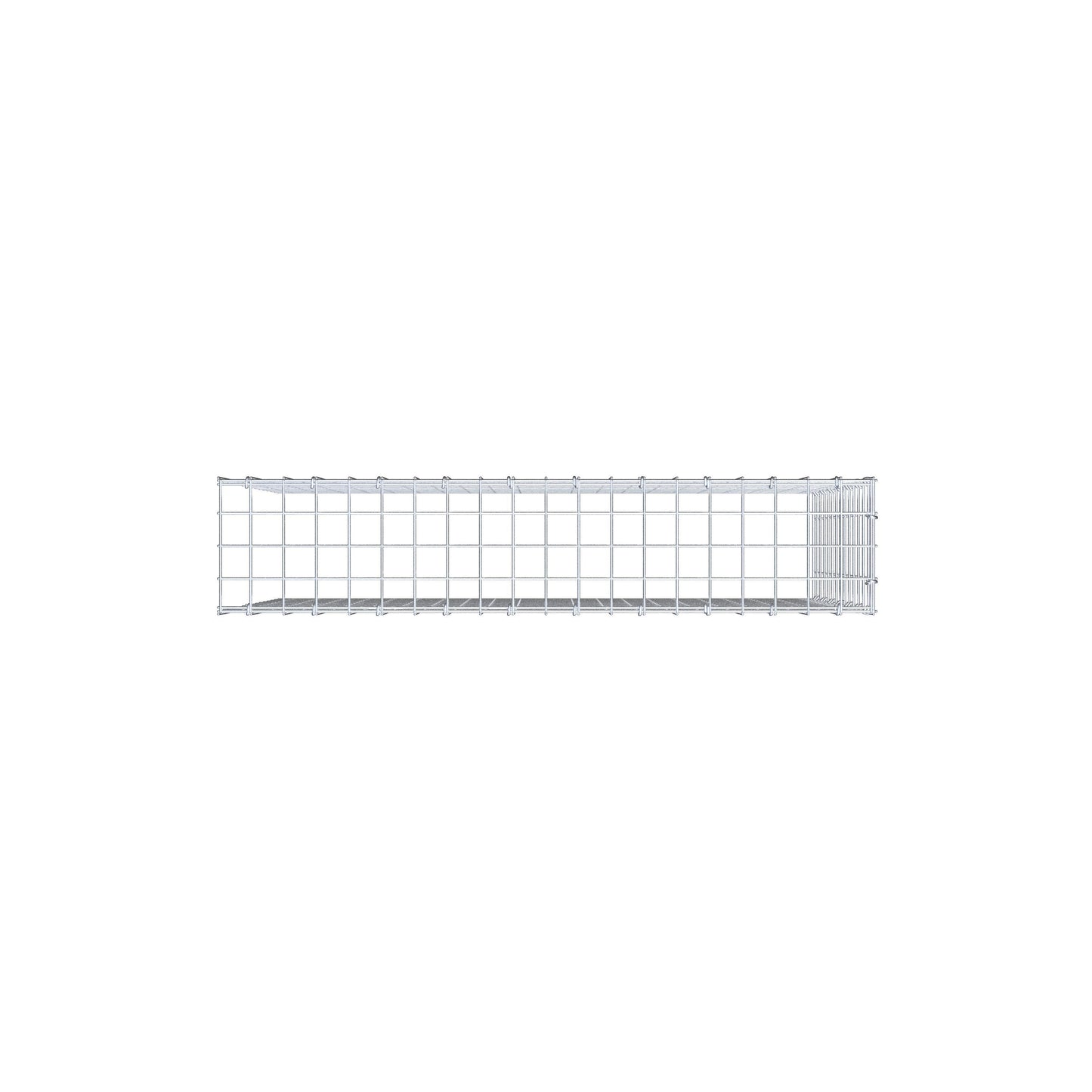 Anbaugabione Typ 4 100 cm x 70 cm x 20 cm (L x H x T), Maschenweite 5 cm x 5 cm, C-Ring