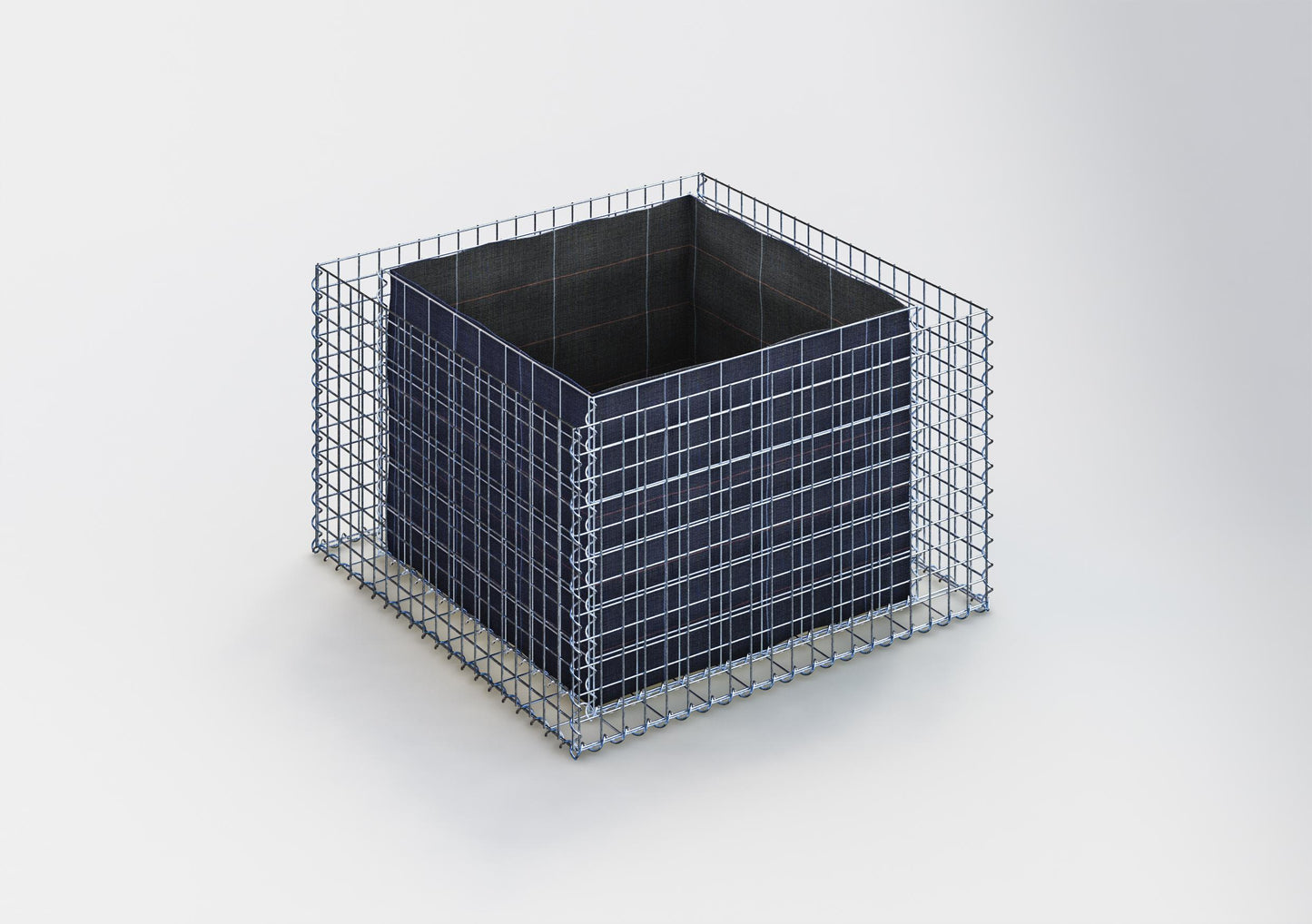 Hochbeet eckig 100 cm x 60 cm x 100 cm (L x H x T), Maschenweite 5 x 5 cm, Wandstärke 10 cm