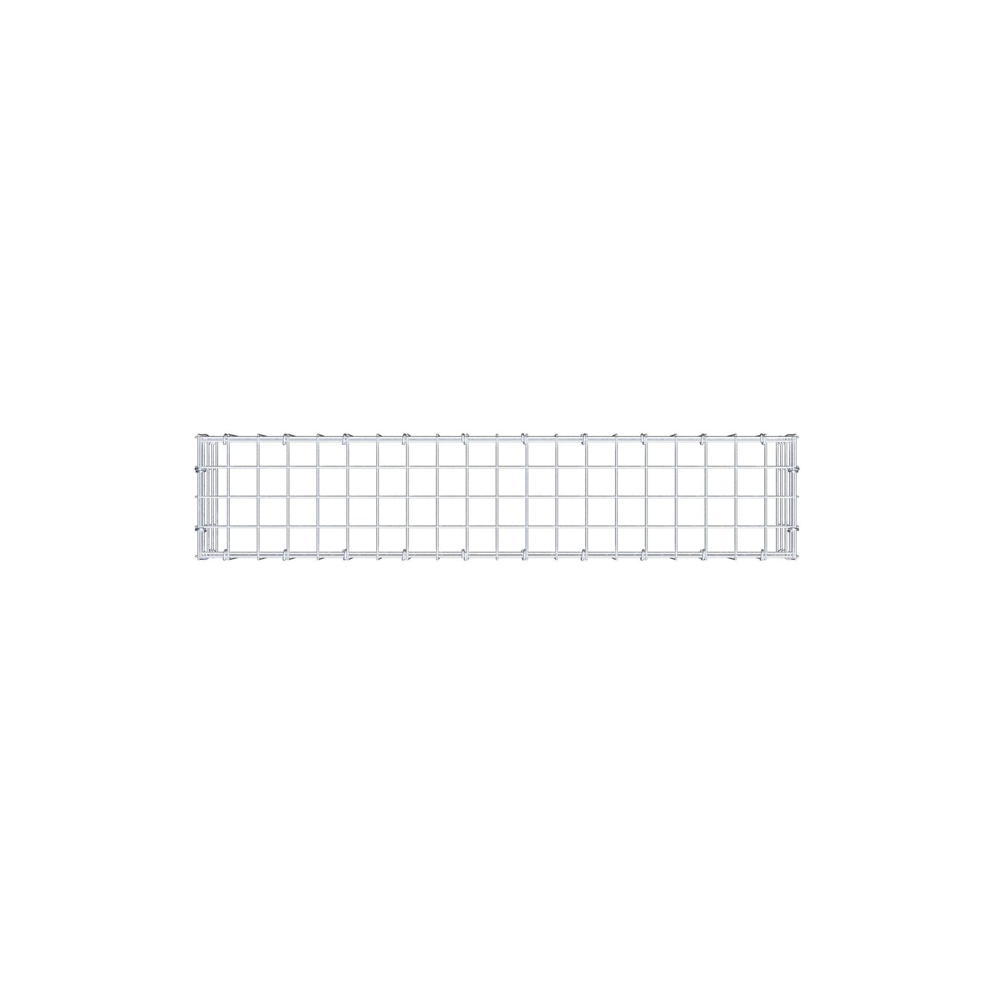 Anbaugabione Typ 3 100 cm x 20 cm x 20 cm (L x H x T), Maschenweite 5 cm x 5 cm, C-Ring
