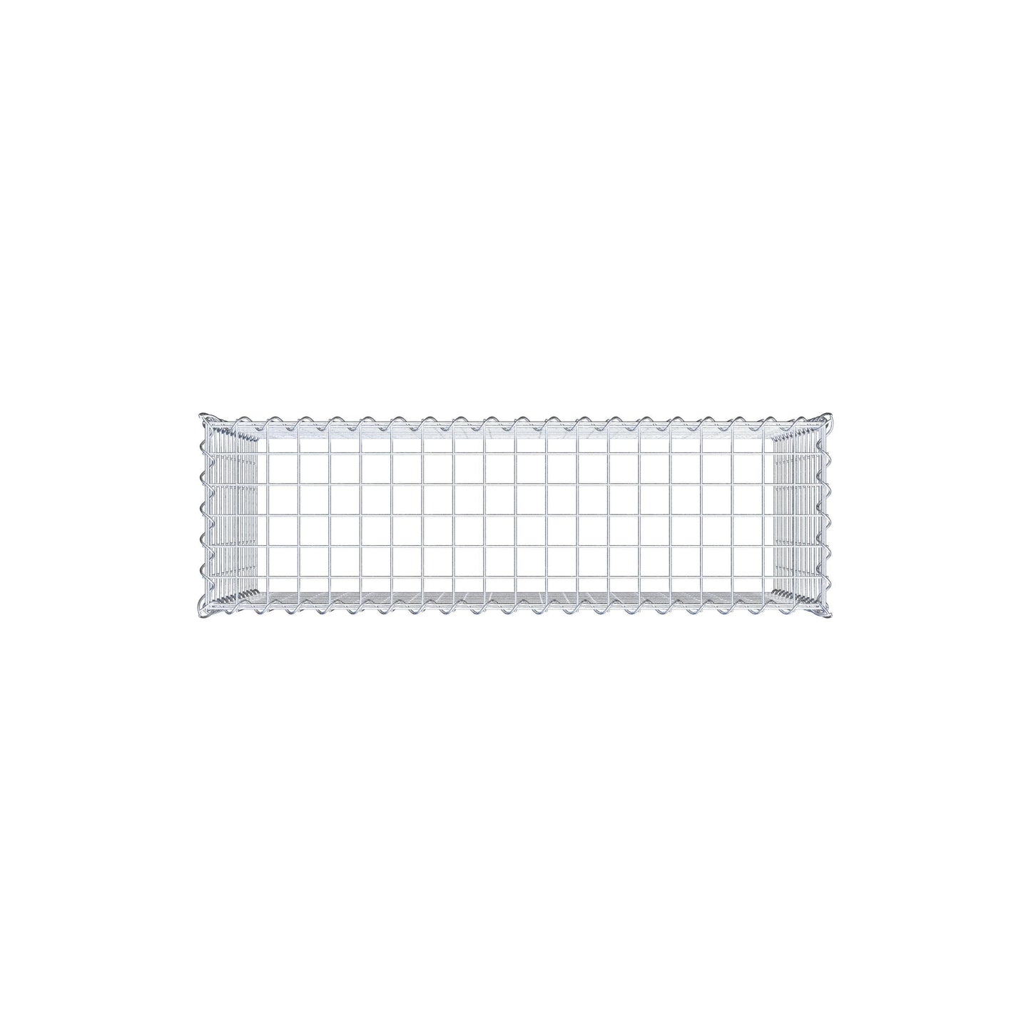 Anbaugabione Typ 3 100 cm x 60 cm x 30 cm (L x H x T), Maschenweite 5 cm x 5 cm, Spirale