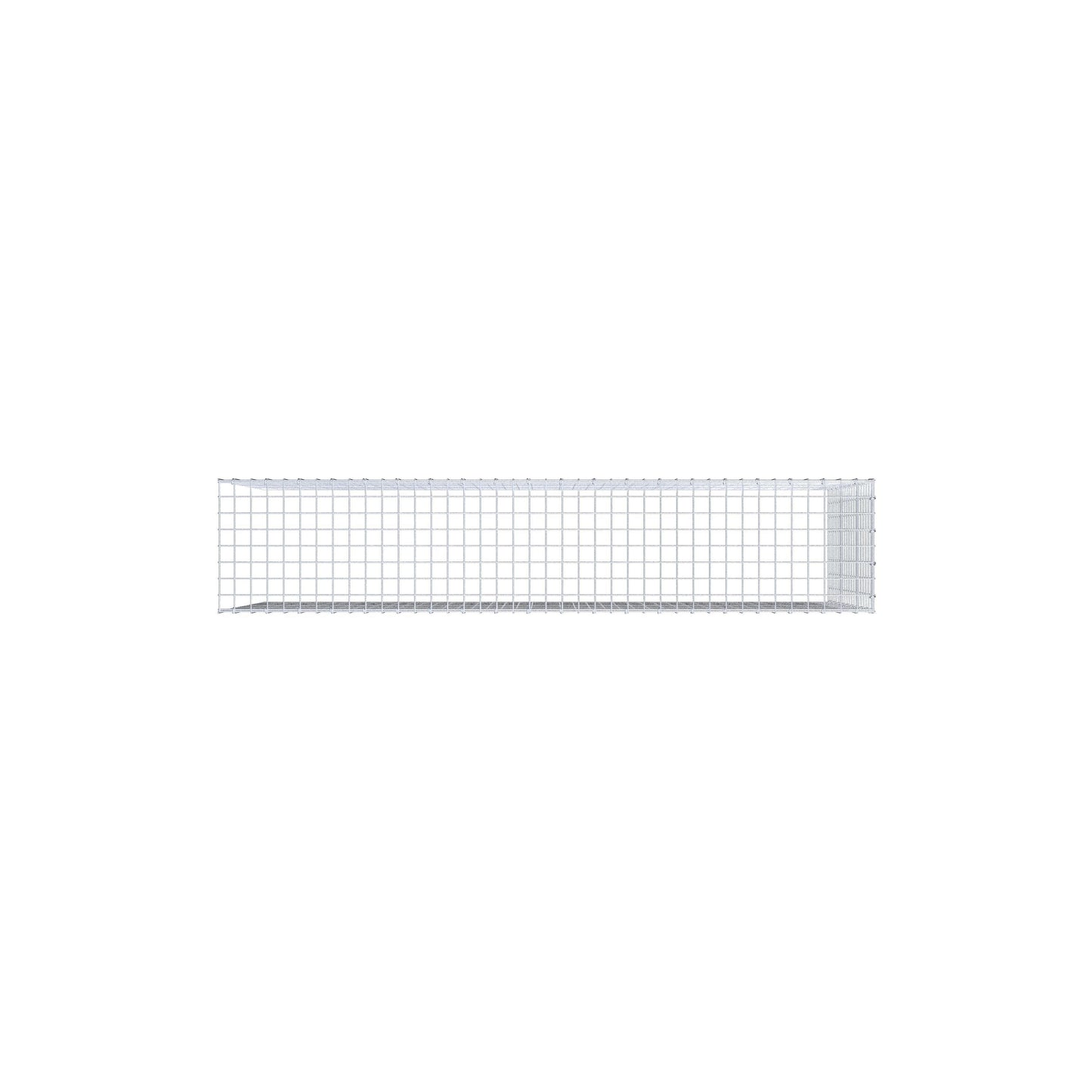 Extra gabion typ 4 200 cm x 100 cm x 40 cm (L x H x D), maskstorlek 5 cm x 5 cm, C-ring