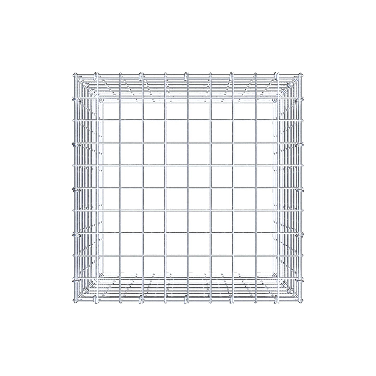 Extra gabion typ 3 50 cm x 50 cm x 50 cm (L x H x D), maskstorlek 5 cm x 5 cm, C-ring
