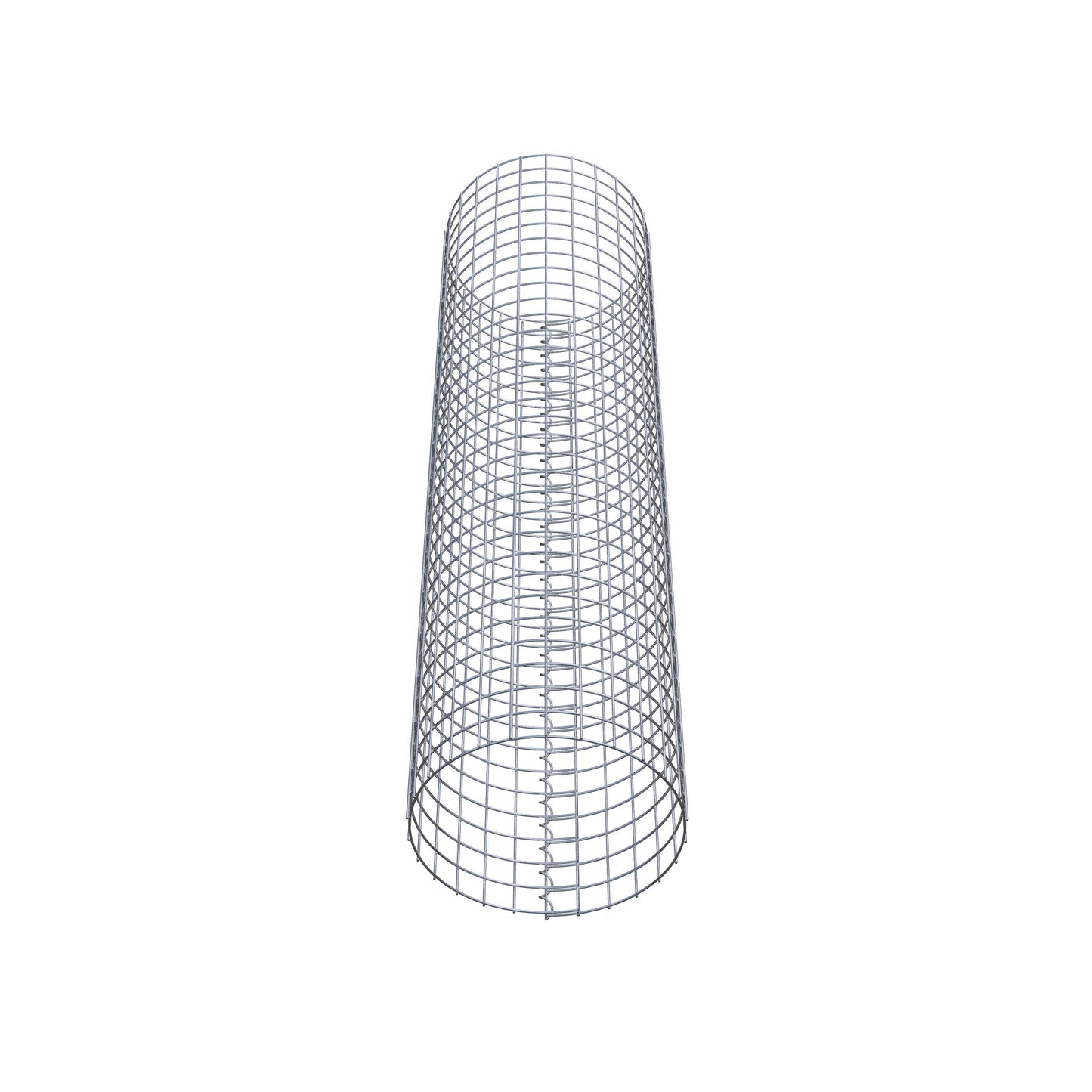 Gabionensäule rund 42 cm Durchmesser, 160 cm Höhe, Maschenweite 5 cm x 5 cm