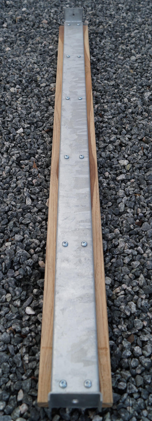 Support de banc long TEAK 115 cm