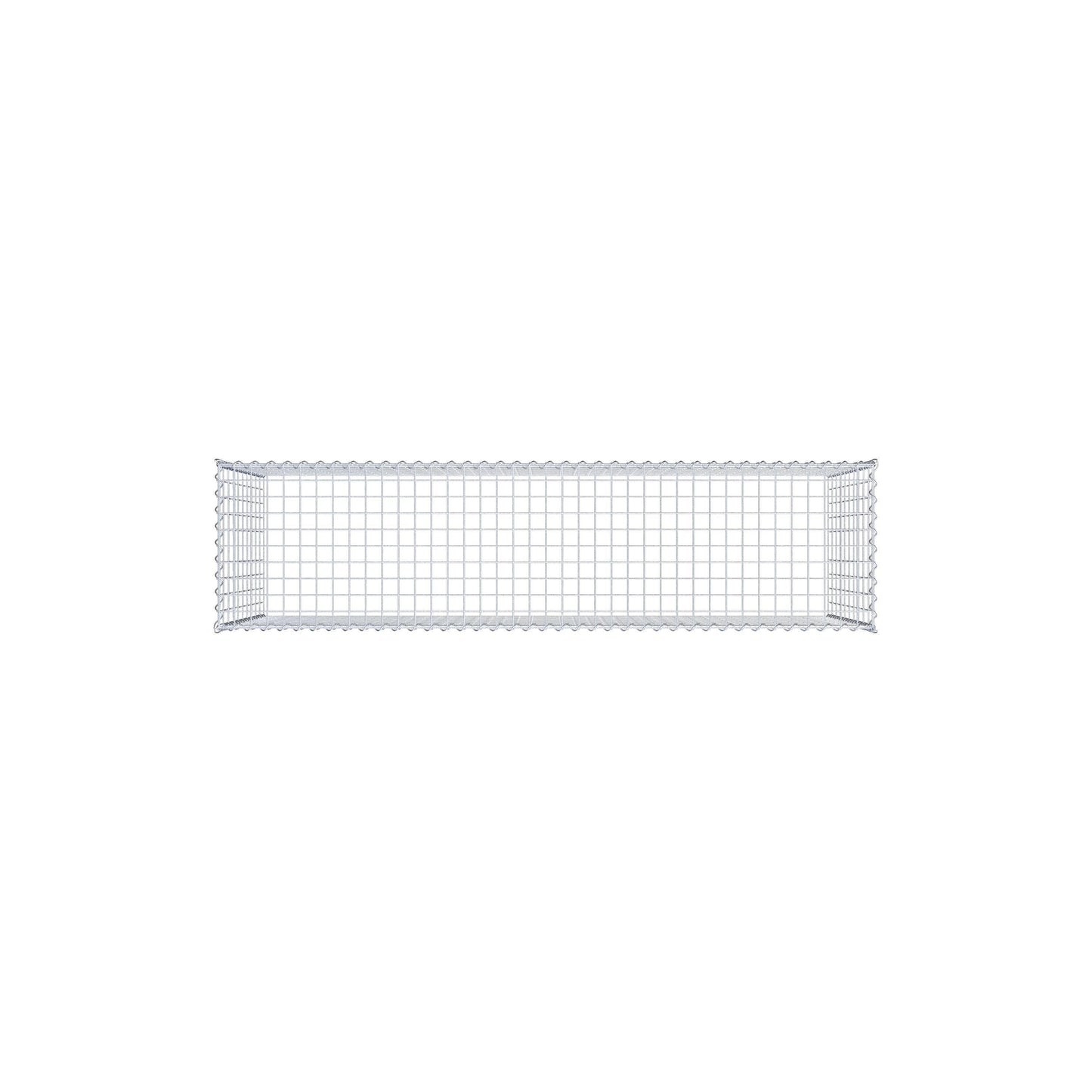 Grown-on gabion type 3 200 cm x 100 cm x 50 cm (L x H x D), mesh size 5 cm x 10 cm, spiral