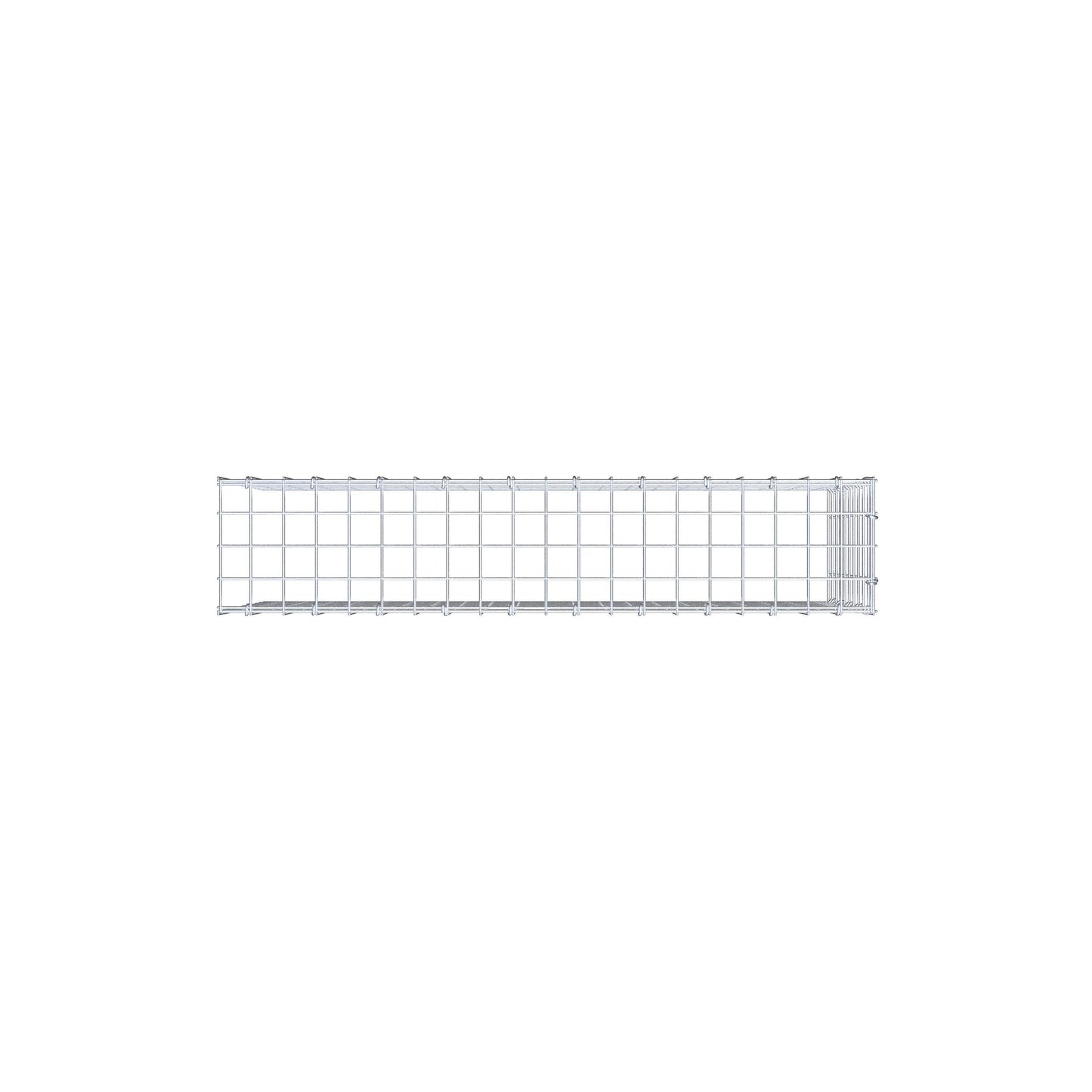 Gavión acoplable tipo 4 100 cm x 50 cm x 20 cm (L x A x P), malla 5 cm x 5 cm, anillo en C