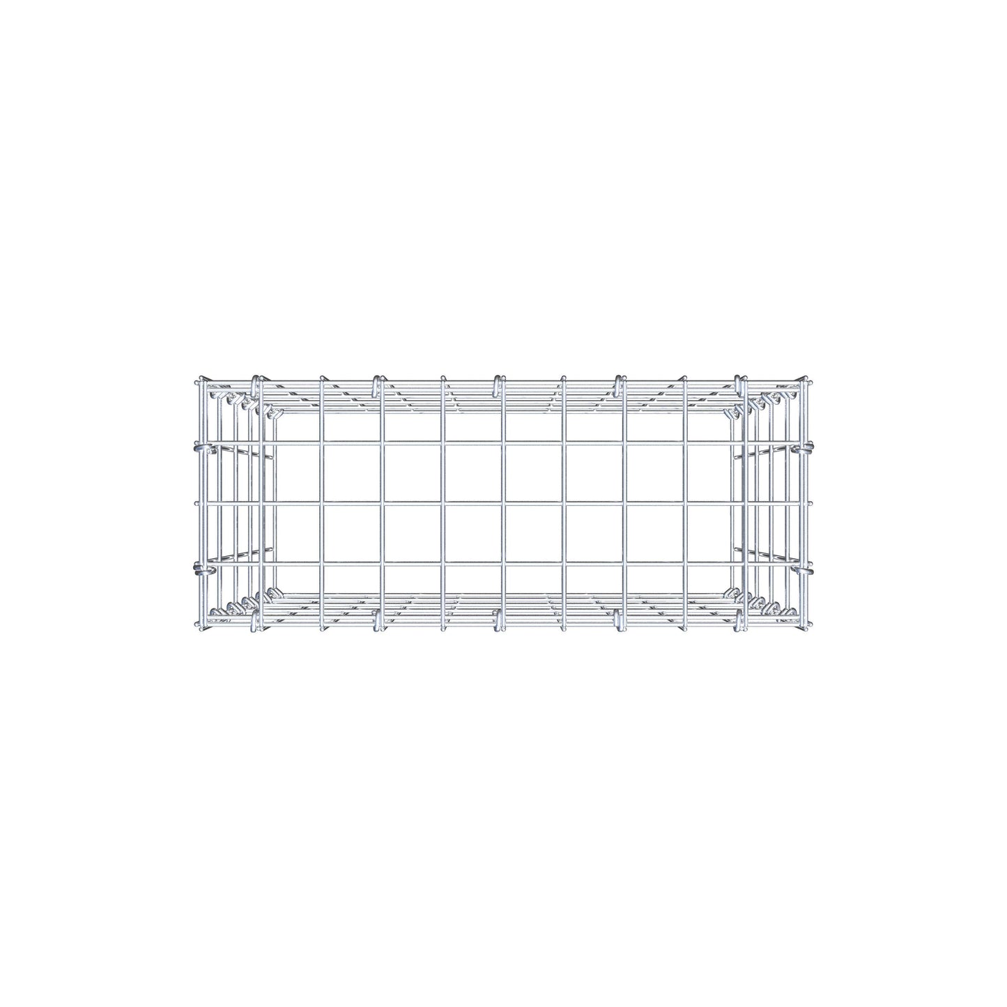 Pile aggiuntivo tipo 3 50 cm x 50 cm x 20 cm (L x H x P), maglia 5 cm x 10 cm, anello a C
