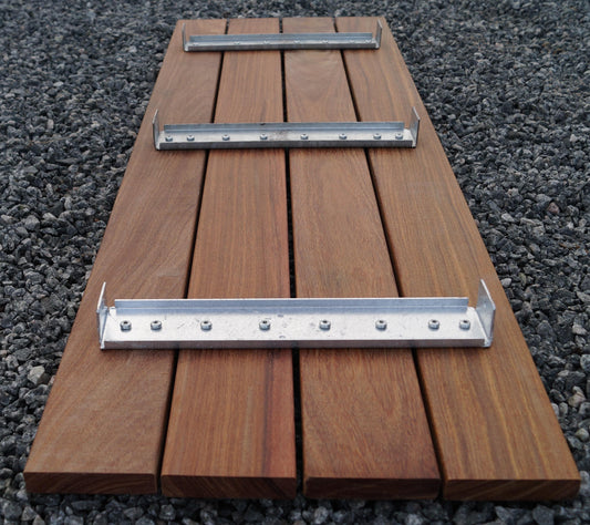 Kurze Bankauflage CUMARU 30 cm