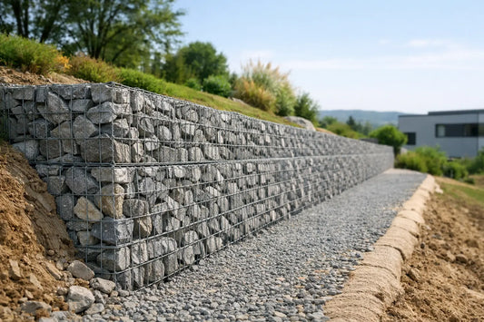 Mur de soutènement gabion : bien le concevoir
