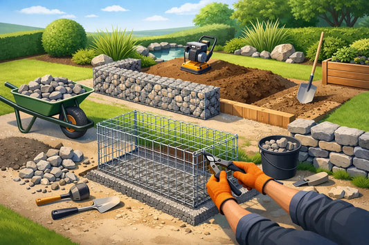 Comment monter un gabion de jardin sans erreur