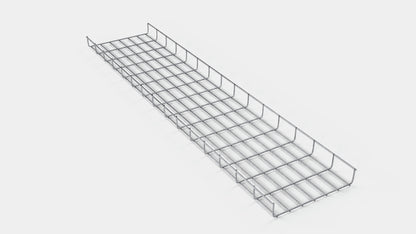 Lunghezza canalina 29 cm, profondità 5 cm, dimensione maglia 5 x 10 cm