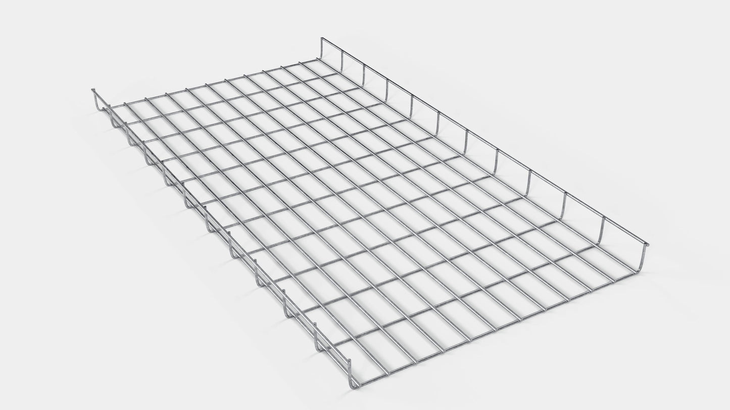 Cable duct height 110 cm, depth 5 cm, mesh size 5 x 10 cm