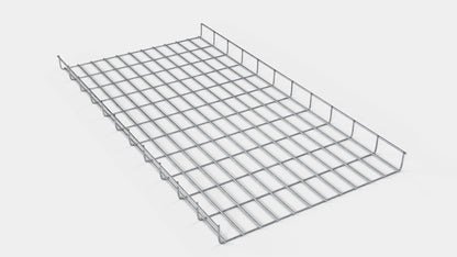 Cable duct height 110 cm, depth 5 cm, mesh size 5 x 10 cm