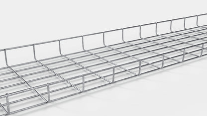 Lunghezza canalina 29 cm, profondità 5 cm, dimensione maglia 5 x 10 cm