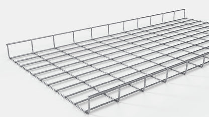 Cable duct height 110 cm, depth 5 cm, mesh size 5 x 10 cm