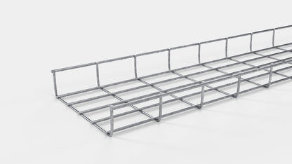 Cable duct height 110 cm, depth 5 cm, mesh size 5 x 10 cm