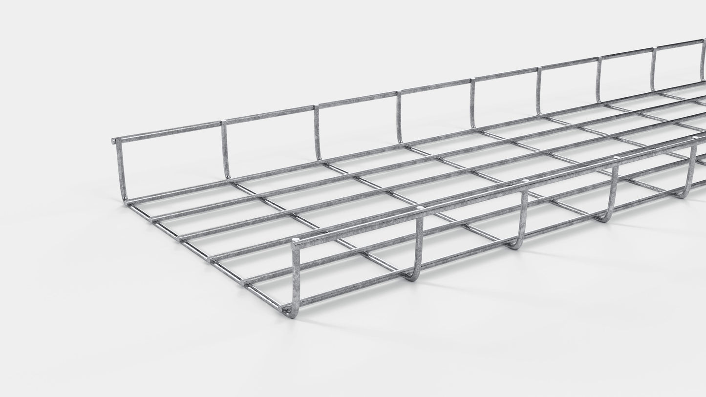 Enrejado Altura 110 cm, profundidad 5 cm, luz de malla 5 x 10 cm