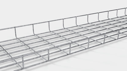 Lunghezza canalina 29 cm, profondità 5 cm, dimensione maglia 5 x 10 cm