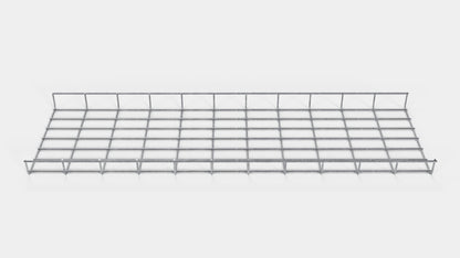Cable duct height 110 cm, depth 5 cm, mesh size 5 x 10 cm