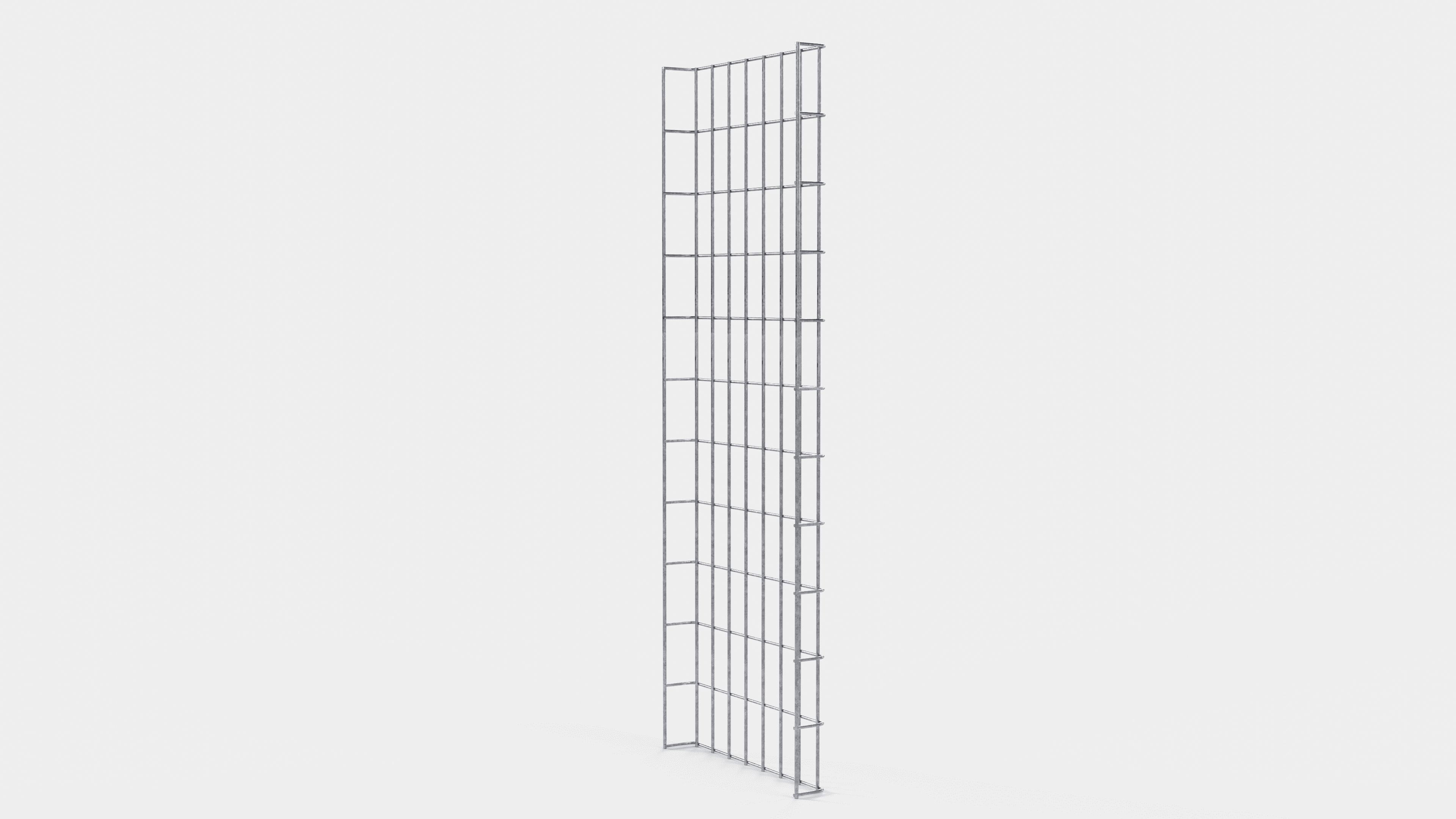 Trellis Height 110 cm, depth 5 cm, mesh size 5 x 10 cm