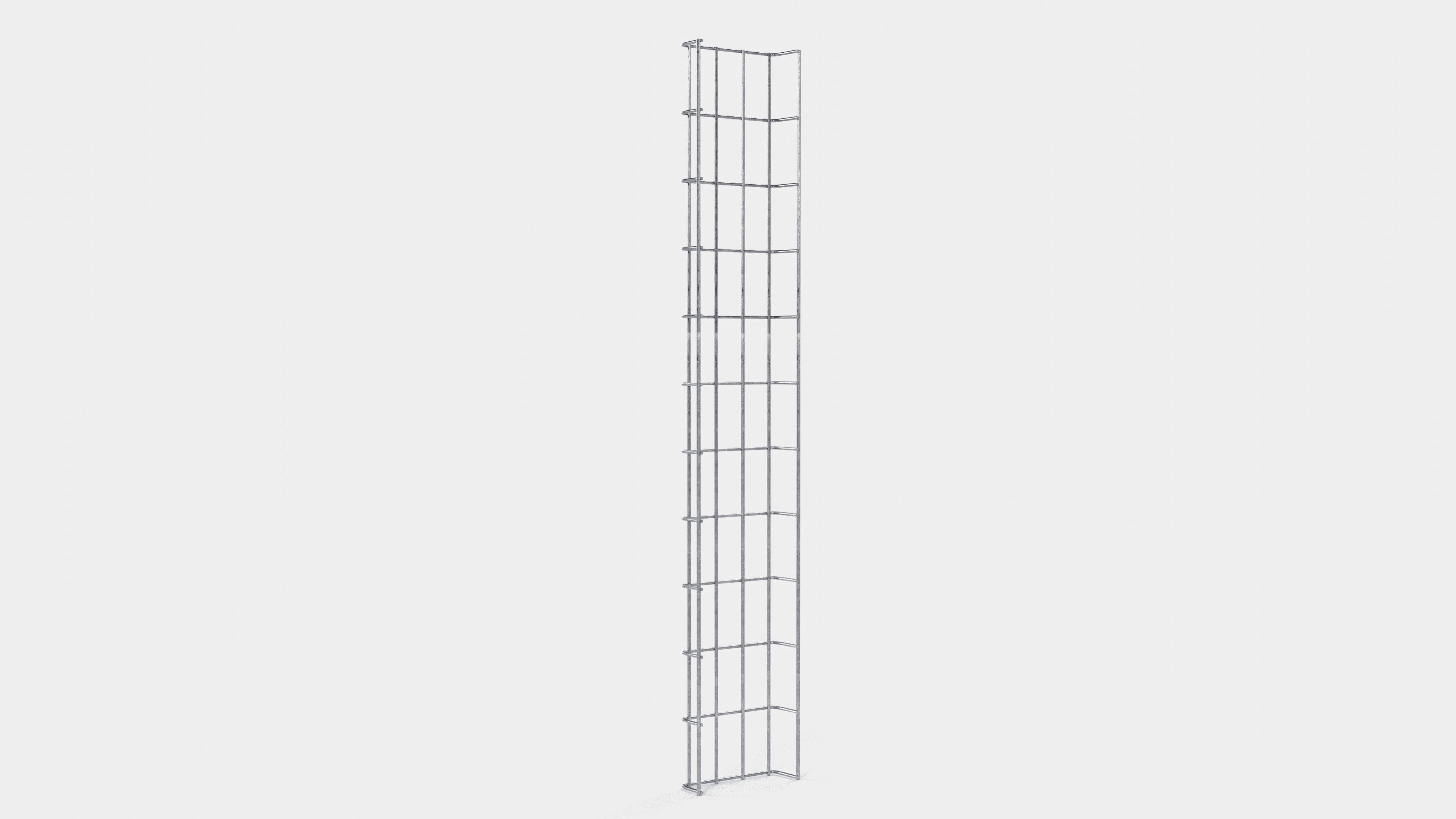 Trellis Height 110 cm, depth 5 cm, mesh size 5 x 10 cm