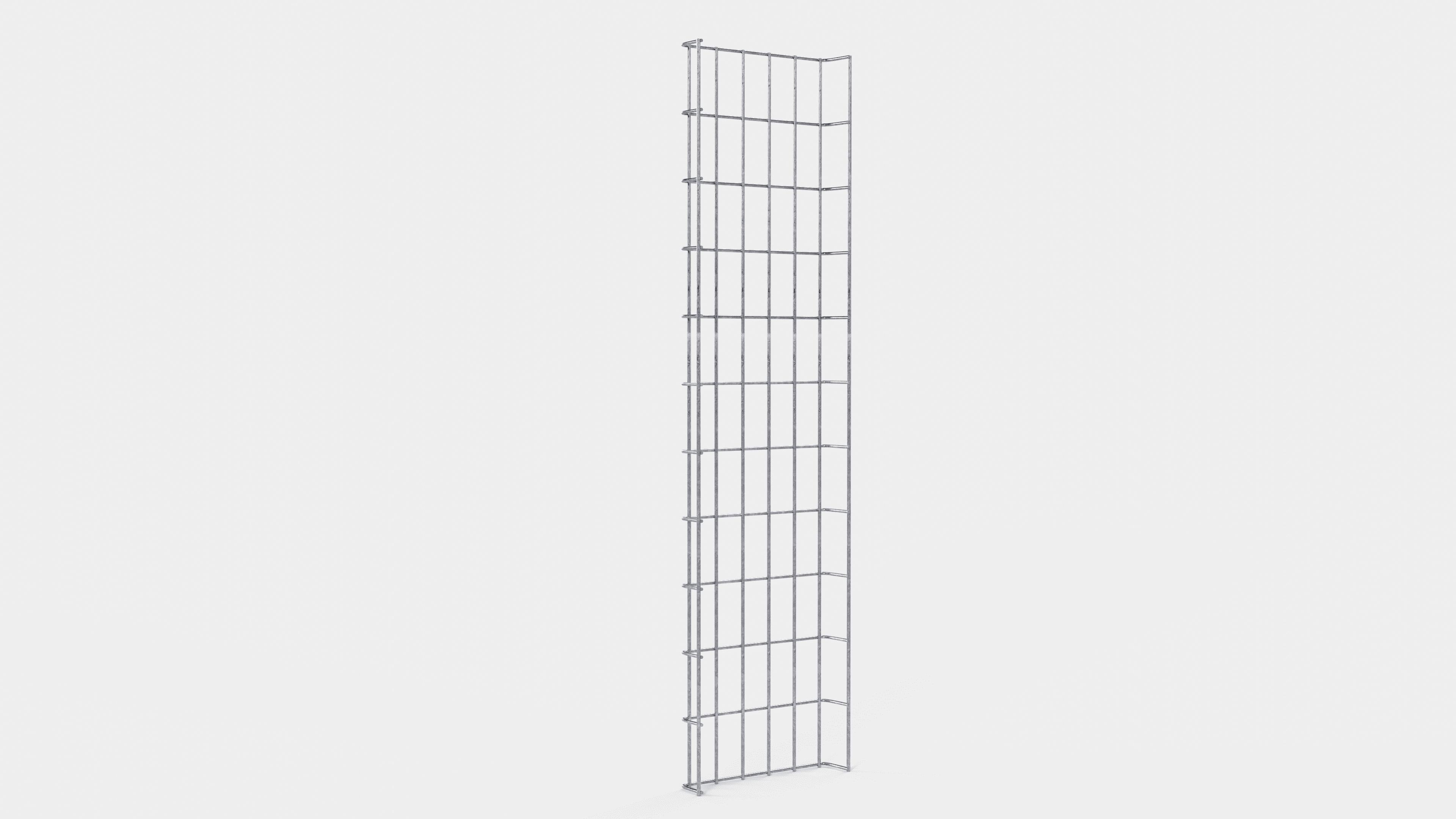 Trellis Height 110 cm, depth 5 cm, mesh size 5 x 10 cm