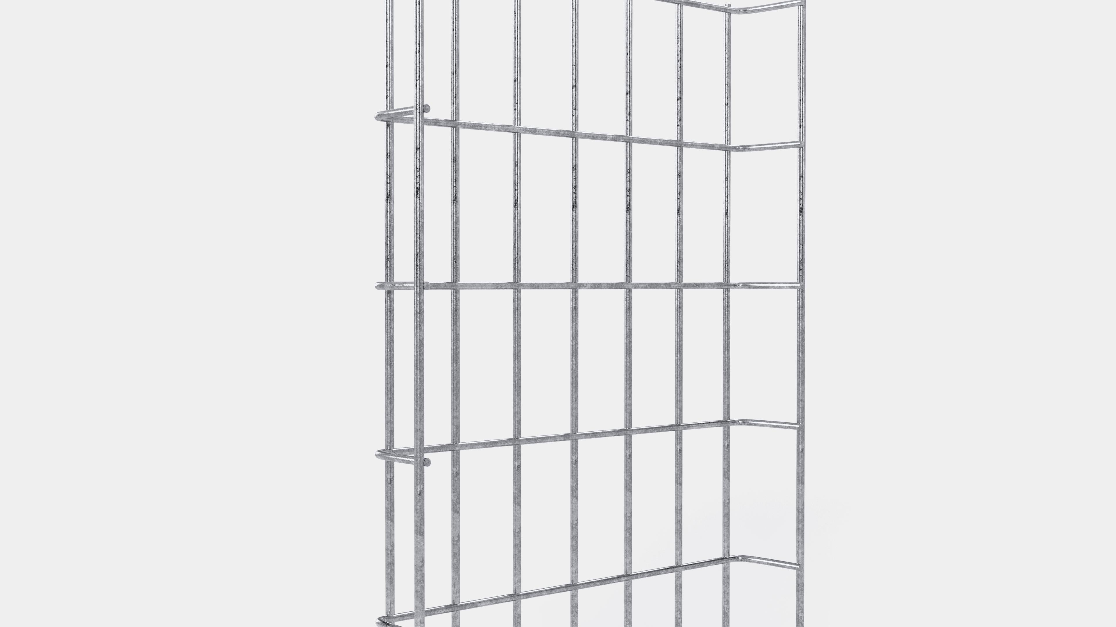 Kabelkanal Länge 29 cm, Tiefe 5 cm, Maschenweite 5 x 10 cm