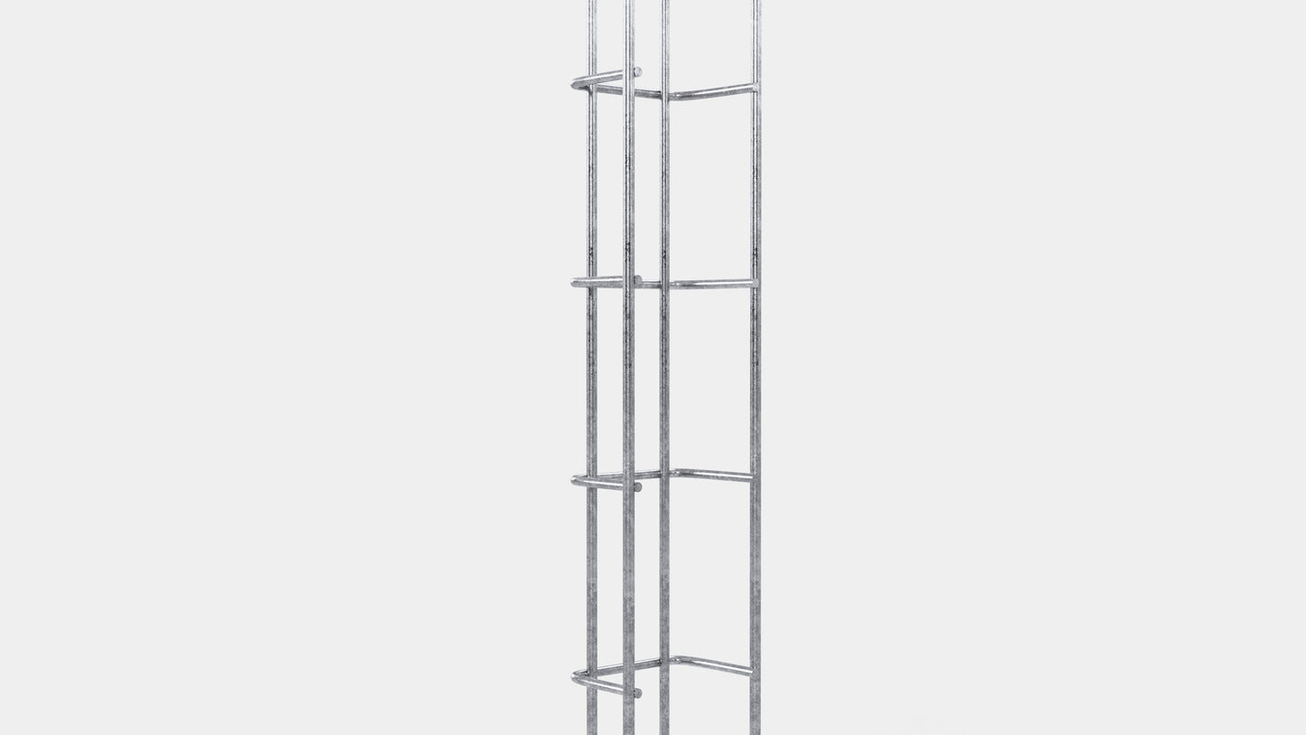 Enrejado Altura 110 cm, profundidad 5 cm, luz de malla 5 x 10 cm