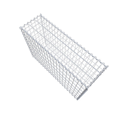 Gabion 100 cm x 70 cm x 30 cm (L x H x D), mesh size 5 cm x 10 cm, spiral