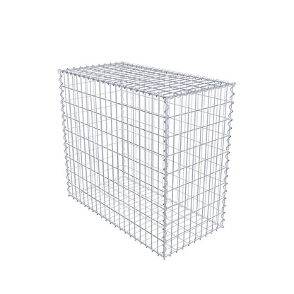 Gabion 100 cm x 90 cm x 50 cm (L x H x D), maskstorlek 5 cm x 10 cm, spiral