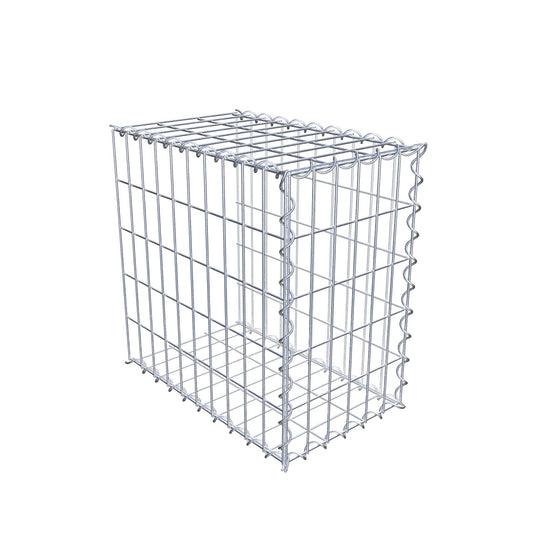 Påväxt gabion typ 2 50 cm x 50 cm x 30 cm (L x H x D), maskstorlek 5 cm x 10 cm, spiral