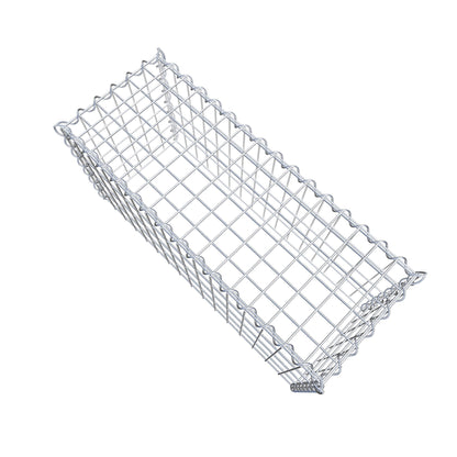 Opvokset gabion type 3 80 cm x 40 cm x 30 cm (L x H x D), maskestørrelse 5 cm x 10 cm, spiral