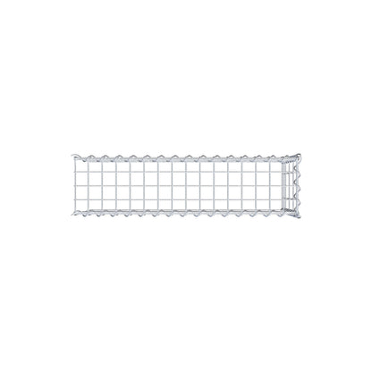 Anbaugabione Typ 4 80 cm x 40 cm x 20 cm (L x H x T), Maschenweite 5 cm x 10 cm, Spirale