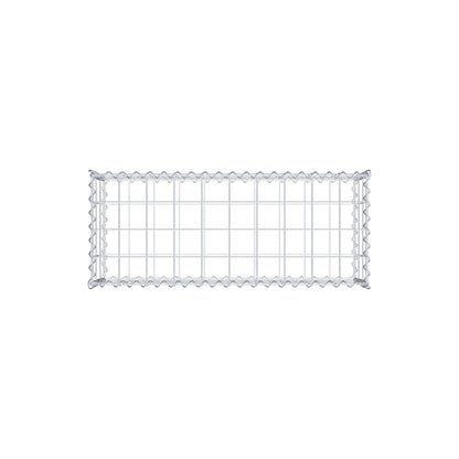 Gabbione 100 cm x 30 cm x 40 cm (L x H x P), maglia 10 cm x 10 cm, spirale