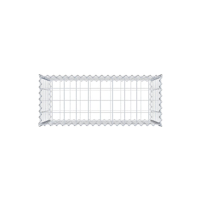 Gabion 100 cm x 60 cm x 40 cm (L x H x P), mailles 10 cm x 10 cm, spirale