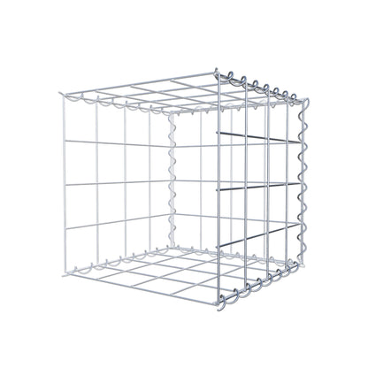 Anbaugabione Typ 2 40 cm x 40 cm x 40 cm (L x H x T), Maschenweite 10 cm x 10 cm, Spirale