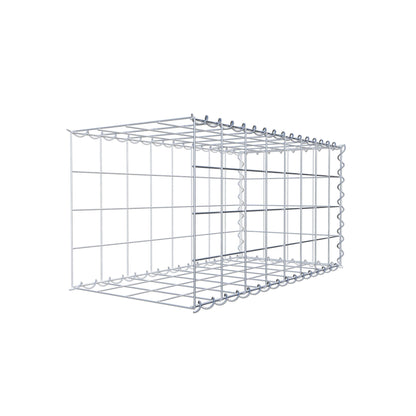 Extra gabion typ 2 80 cm x 40 cm x 40 cm (L x H x D), maskstorlek 10 cm x 10 cm, spiral