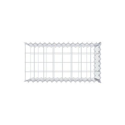 Extra gabion typ 2 80 cm x 40 cm x 40 cm (L x H x D), maskstorlek 10 cm x 10 cm, spiral