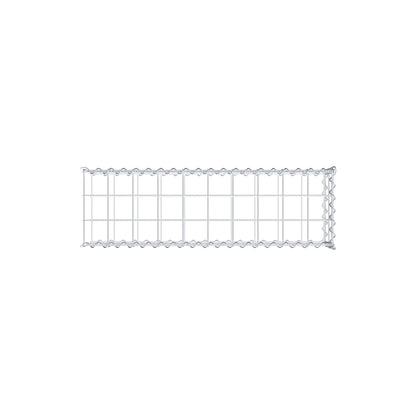 Gavión complementario tipo 2 100 cm x 20 cm x 30 cm (L x A x P), malla 10 cm x 10 cm, espiral