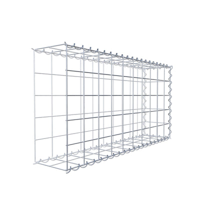 Grown-on gabion type 2 100 cm x 50 cm x 20 cm (L x H x D), mesh size 10 cm x 10 cm, spiral