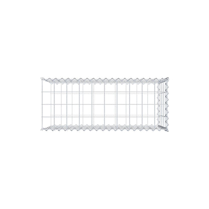 Grown-on gabion type 2 100 cm x 50 cm x 40 cm (L x H x D), mesh size 10 cm x 10 cm, spiral