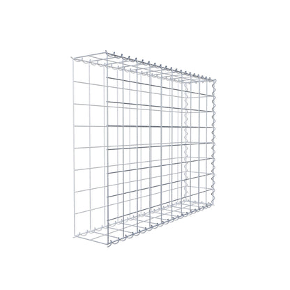 Anbaugabione Typ 2 100 cm x 80 cm x 20 cm (L x H x T), Maschenweite 10 cm x 10 cm, Spirale